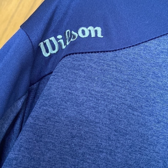 Wilson Staff Men's Dark Blue Polo / Golf Shirt Size Large NWOT - Picture 4 of 10